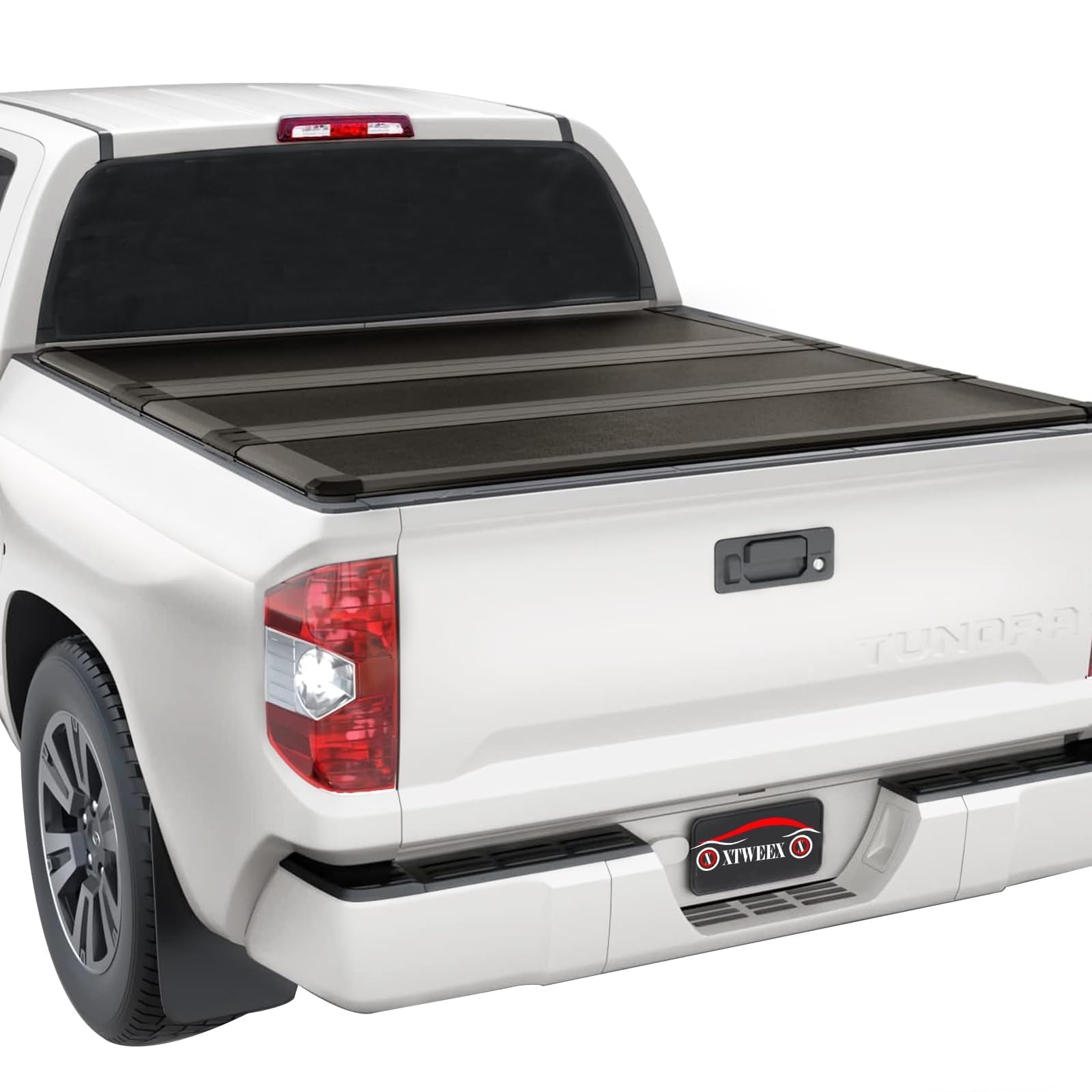 Amazon.com: XTWEEX Hard Tri-fold Truck Bed Tonneau Cover Fits 2007-2024 ...