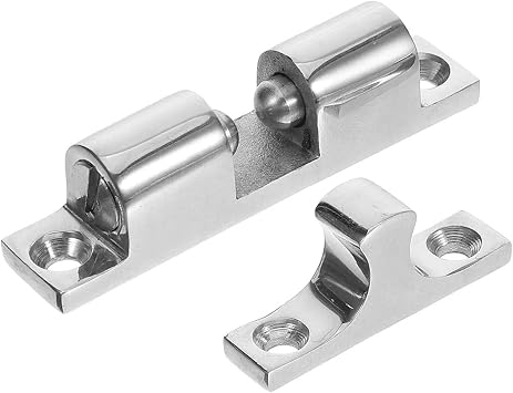 Door Stopper Cabinet Latch Double Roller Catch Hardware Boat Latches Spring Ball Door Hinge Stop for Closet Doors Kitchen