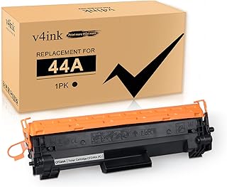 V4INK 1 Pack Black Compatible CF244A 44A Toner Cartridge for HP 44A HP Laserjet Pro M15 M15A M15W MFP M28 MFP M28a MFP M28w Printer