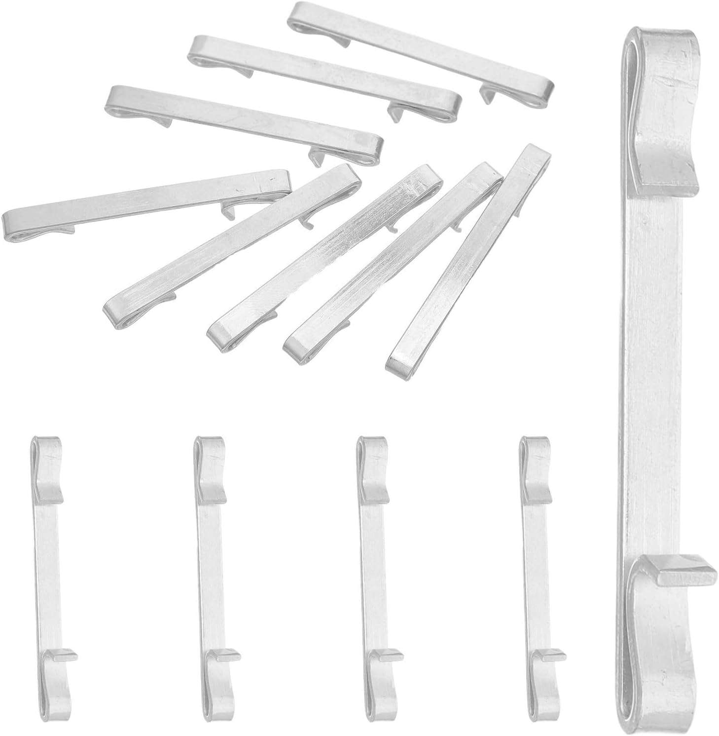SEWACC 12pcs Steel Drawer Slide Installation Clamp for Kitchen Cabinets and Tool Box Drawers with Smooth Sliding Action and Enhanced Furniture Safety