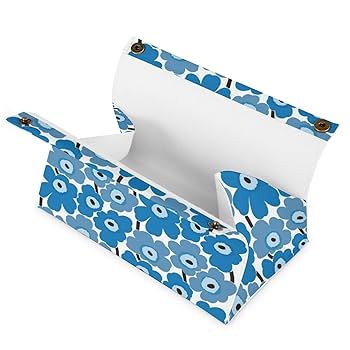 Amazon｜ティッシュケース おしゃれ PUレザー マリメッコ 花柄