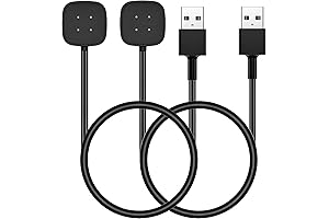 Charger for Fitbit Versa 4 / Sense/Versa 3 / Sense 2 Charger...