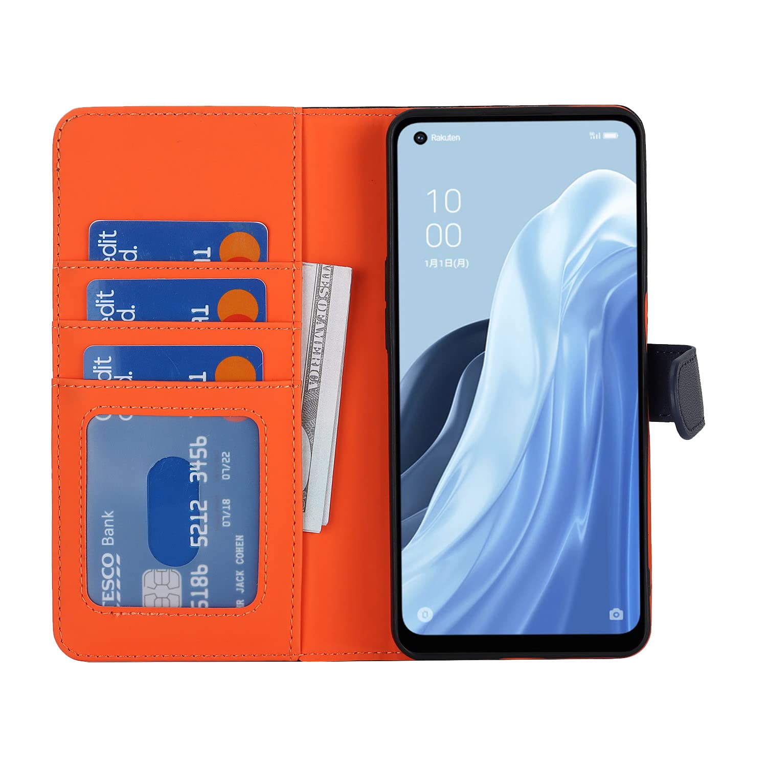 Amazon.co.jp: Oppo Reno7 A / Reno9 A ケース 手帳型 軽量 耐