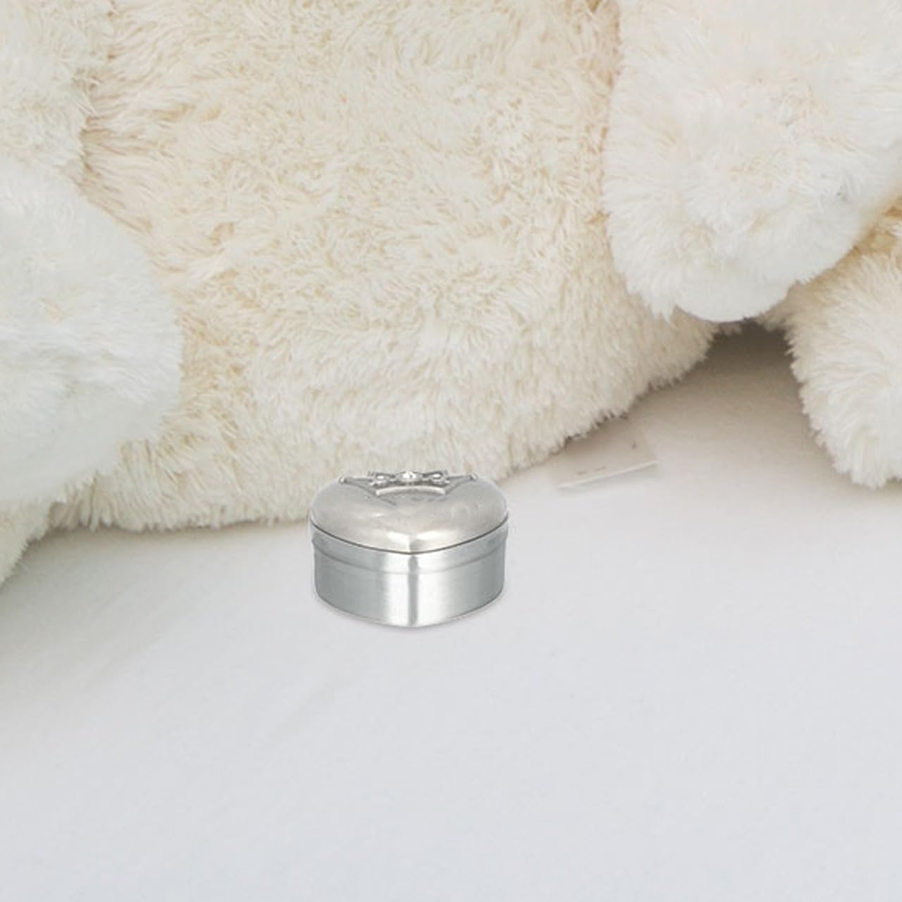 2pcs Box Hair Box First Curl First Tooth First Haircut Keepsake Crown Portable Clothes Dryer Christening for Zinc Alloy Diamond