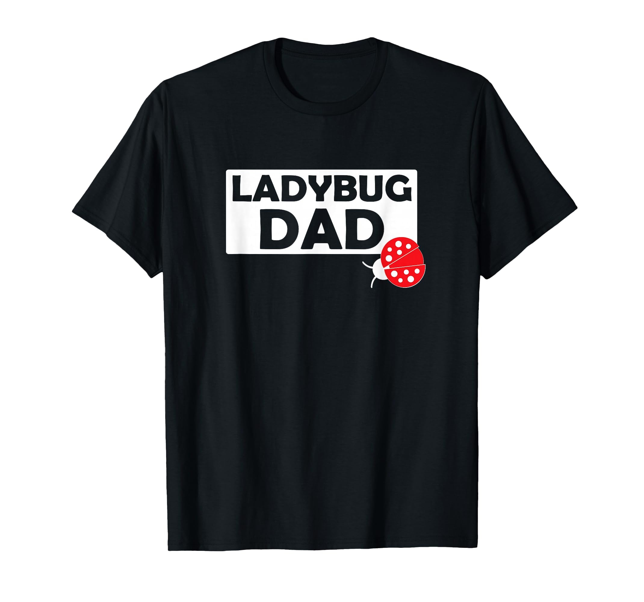 Ladybug Dad Father Ladybug Adult Family Matching Costume T-Shirt