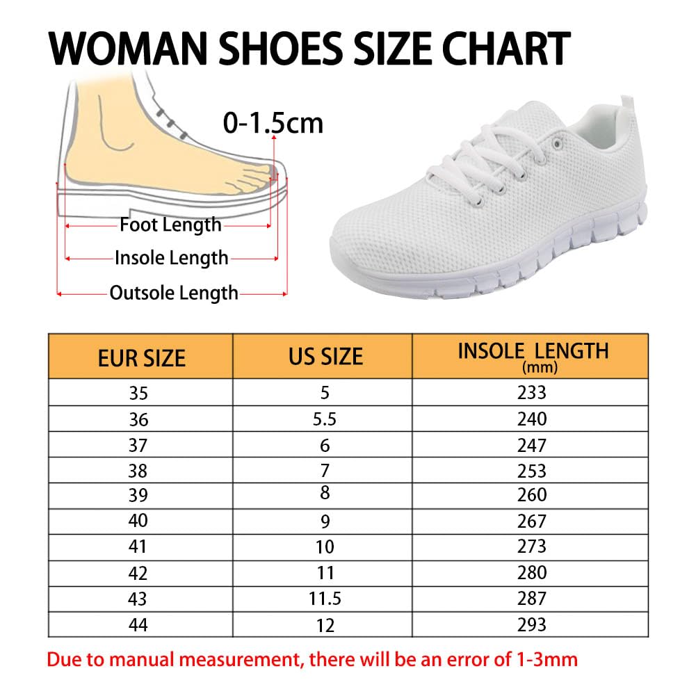 Coloranimal Primavera Estate Cartoon Ballerine per Donne Running Walking Sneakers, (Disegno di gatto