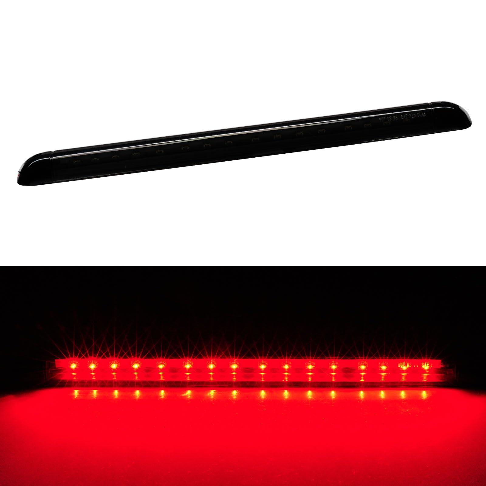 Cxdar Third 3rd Brake Light LED for 1992-1999 Chevy C/K Suburban Blazer Tahoe/GMC Yukon Jimmy/Hummer H2/ Bravada High Mount Rear Brake Lights Center