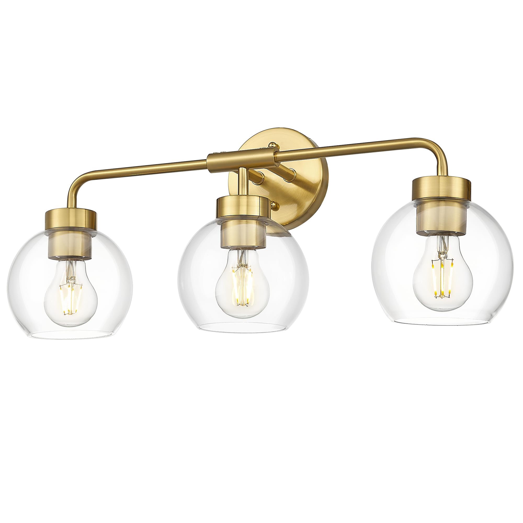 zeyu 3-Light Modern Vanity Light Fixture, 23 Inch Bathroom Light