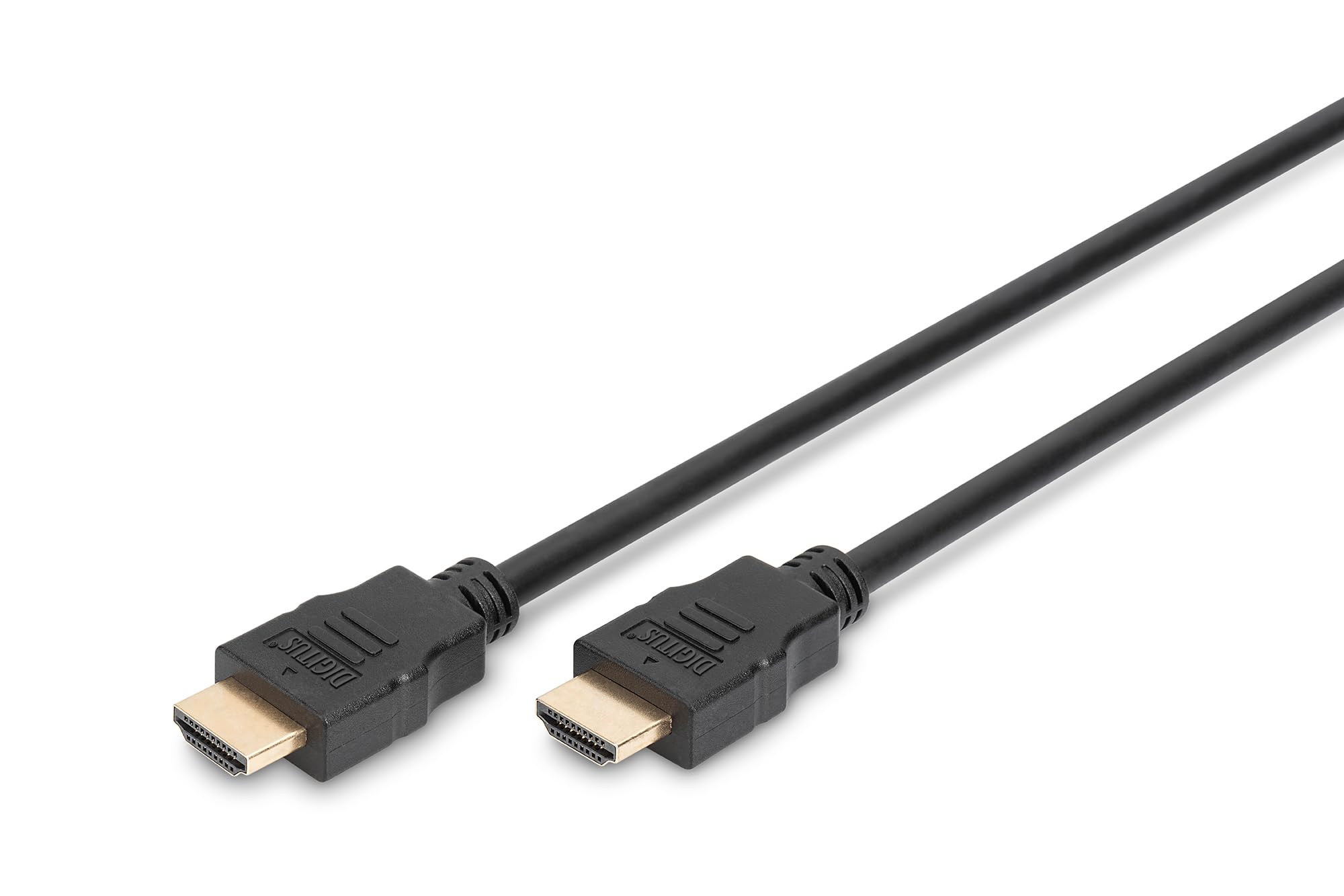 Digitus Hdmi Hs Cable W/Ethernet Type A. M/M. 1.0M Gold/Black 4016032290940