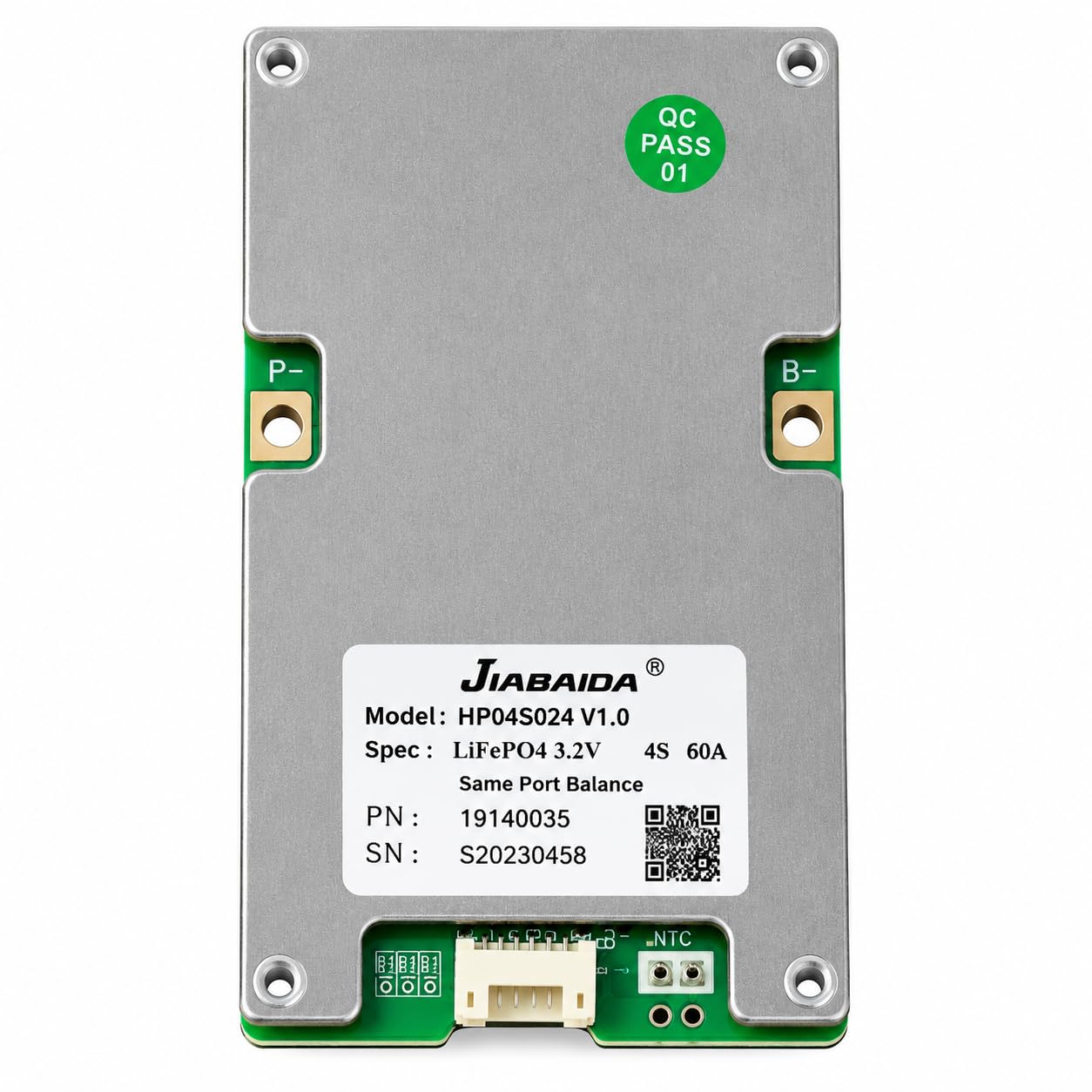 JBD Smart BMS LFP 4S 60A Battery Management System for 12.8V LiFePO4 | Smart BMS, 4S Configuration, 60A Rating, LiFePO4 Compatible, 12.8V Battery Packs-image-5