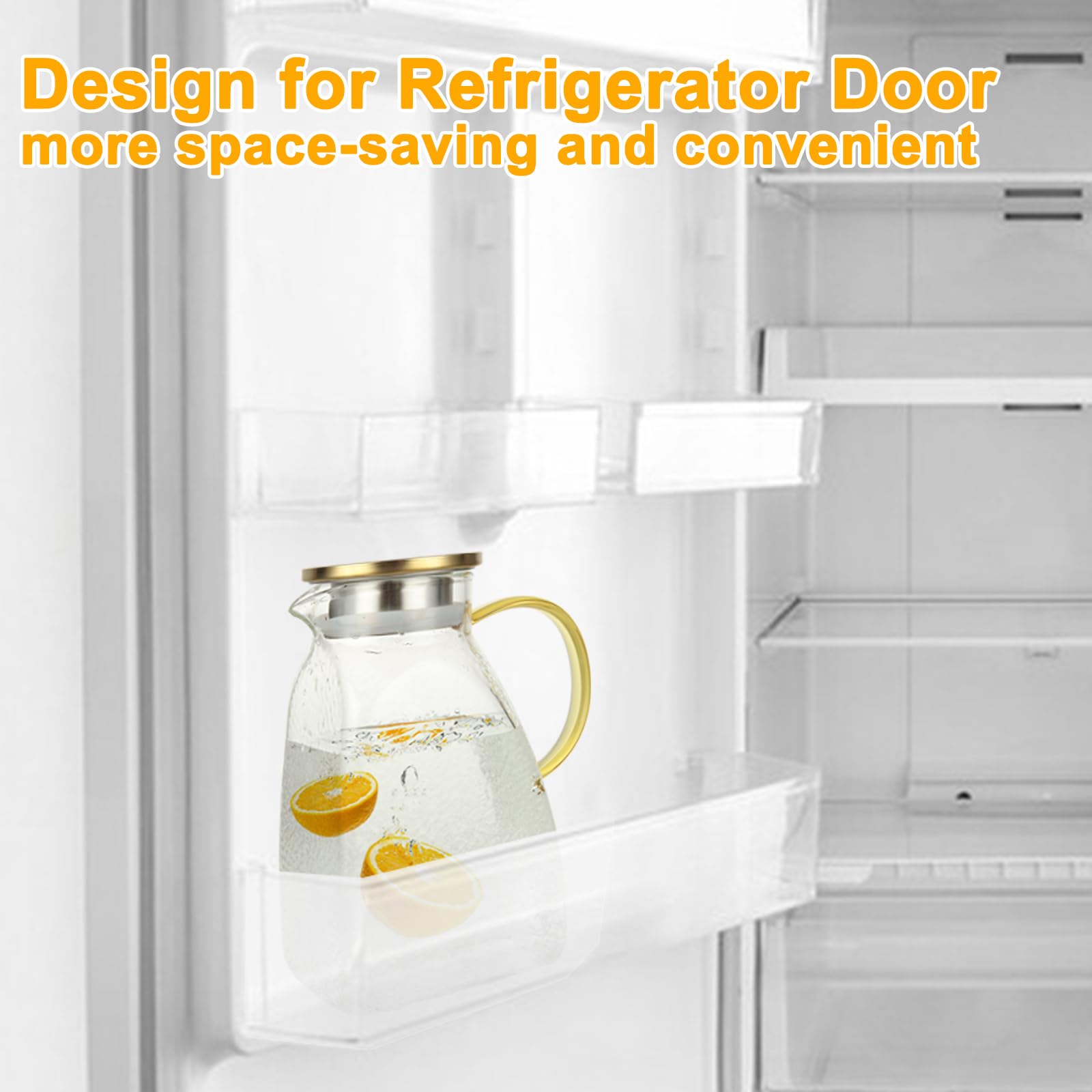 Water Filter Jugs Fridge Door Water Jug With Handle Plastic Pitcher ...