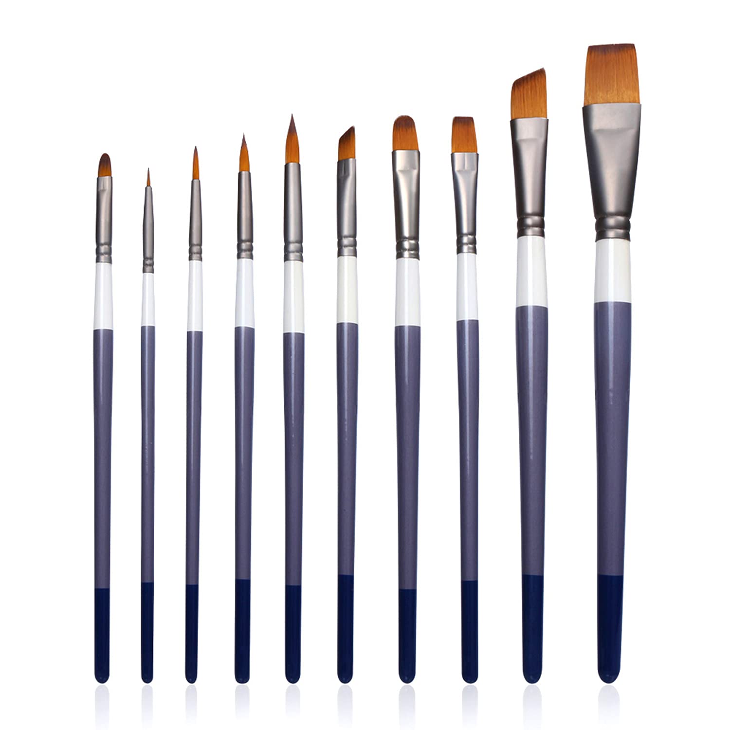 USED品 油彩用筆 丸筆 平筆 まとめて160本以上 ペインティングナイフ系