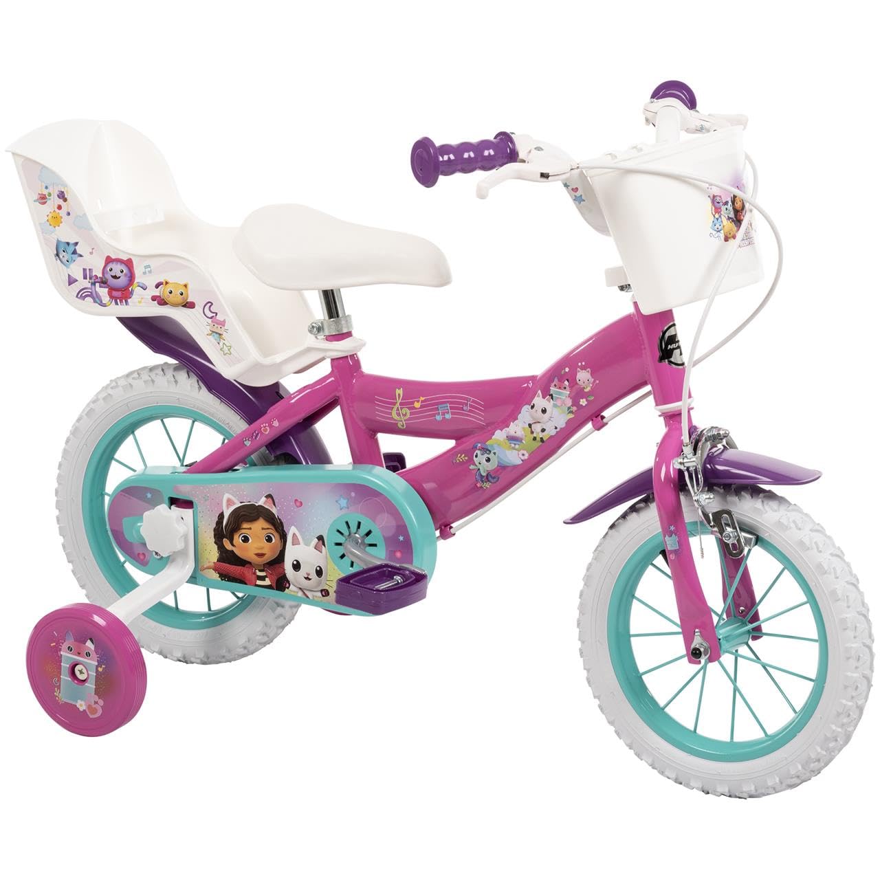 Toimsa Gabby's Dollhouse Vélo pour Enfant de 3 à 5 Ans 12"