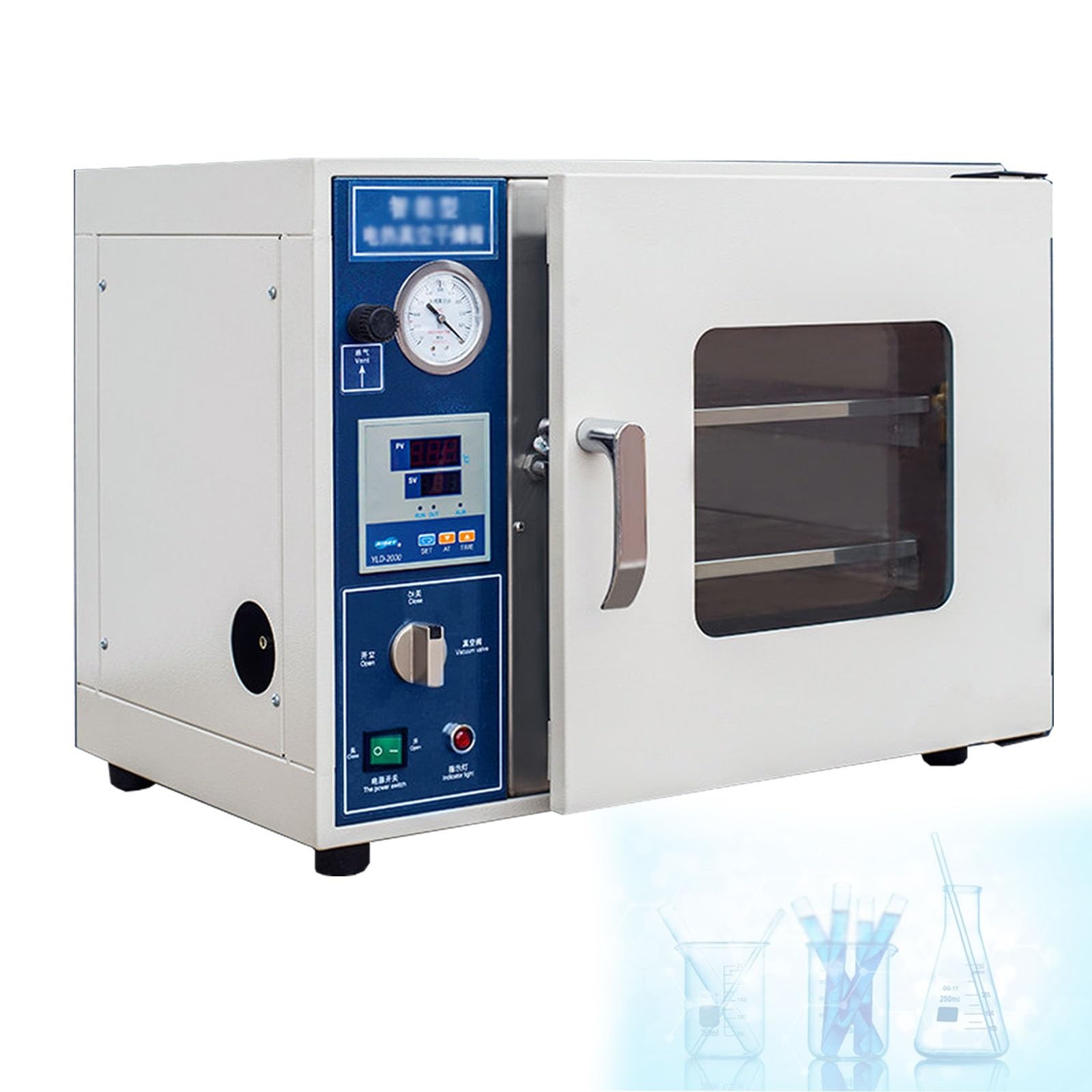 Laboratoryjny piec do suszenia konwekcyjnego powietrza, 16 l, piec do suszenia w stałej temperaturze, przemysłowy cyfrowy laboratoryjny termostatyczny elektryczny inkubator, stal nierdzewna