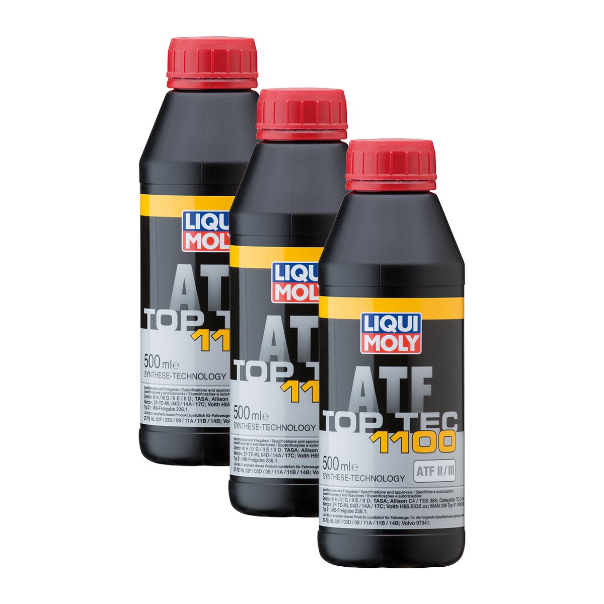 LIQUI MOLY Top Tec ATF 1100 Getriebeöl 500 Ml – Für Volvo, Ford U.a.