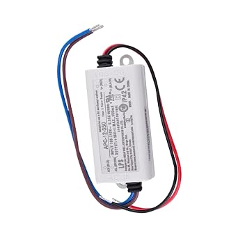 Mean Well Power Supply APC-12-350, AC-DC, 9-36V 0.35A Output, 100-264V Input, 12.6W, LED Driver, Constant Current, APC Series 350mA, 36VDC