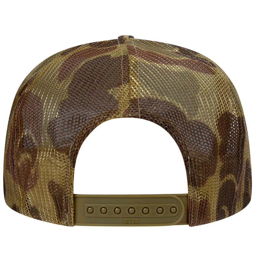 Image of Otto Cap 5-Panel High Crown Mesh Back Trucker Hat