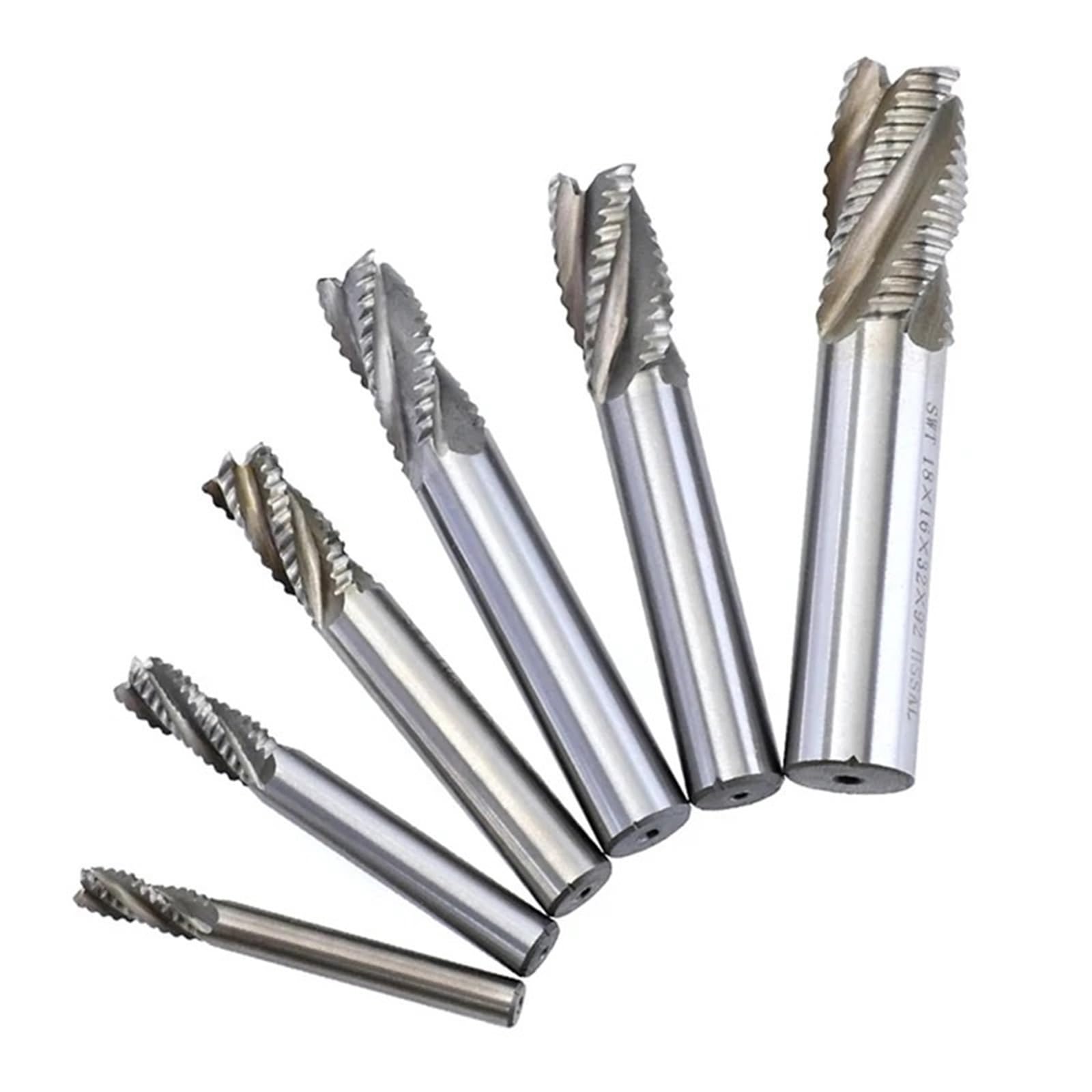 Punte da trapano, Fresa a onda 4 taglienti Punta for fresa da 6-20 mm(16x16x32x92)