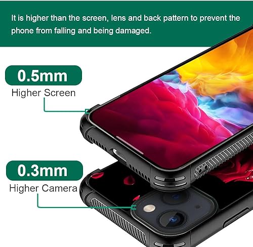 Vista 476 de Funda compatible con iPhone 13 Pro, diseño de patrón para iPhone 13 Pro, fundas para mujeres y niñas, Betsy Ross 13 estrellas de madera con bandera