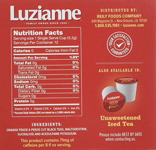 Luzianne Sweet Iced Tea Keurig K-Cup 