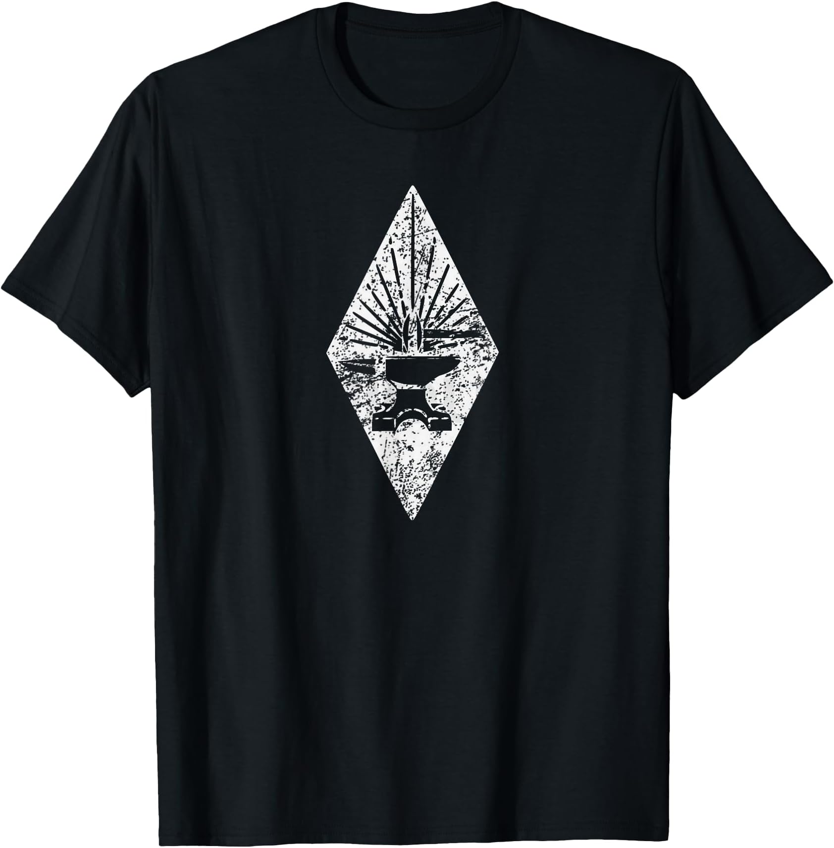 Distressed Vintage Blacksmith Emblem T-Shirt