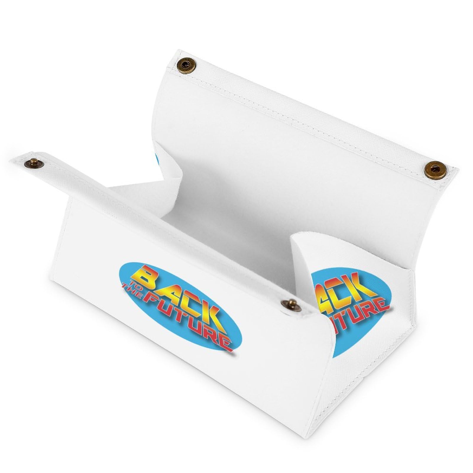 Amazon｜ティッシュケース ティッシュカバー バックトゥザフューチャー