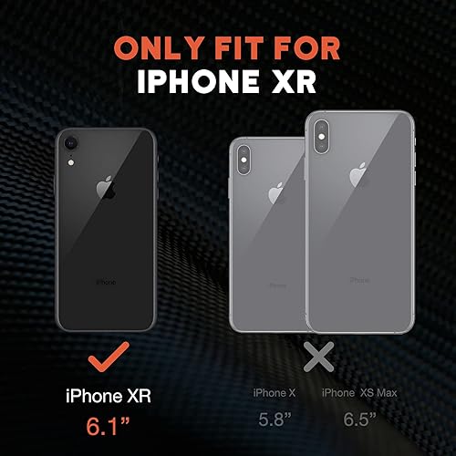 Miniatura 7 de NTG - Funda para iPhone XR 1 generación, protector sólido de gran resistencia, fino, liviano, antigolpes, para iPhone XR, 6.1 pulgadas