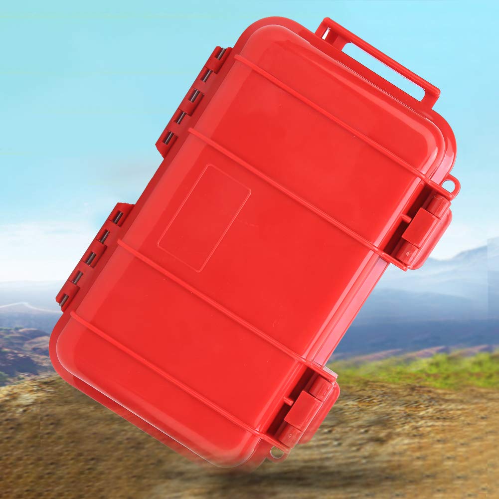 MAGT Wasserdichte Box, Stoßfeste Aufbewahrungsbox Outdoor EDC Wasserdicht Druckfest Versiegelungsbox Aufbewahrungskoffer Überlebensausrüstung(L)