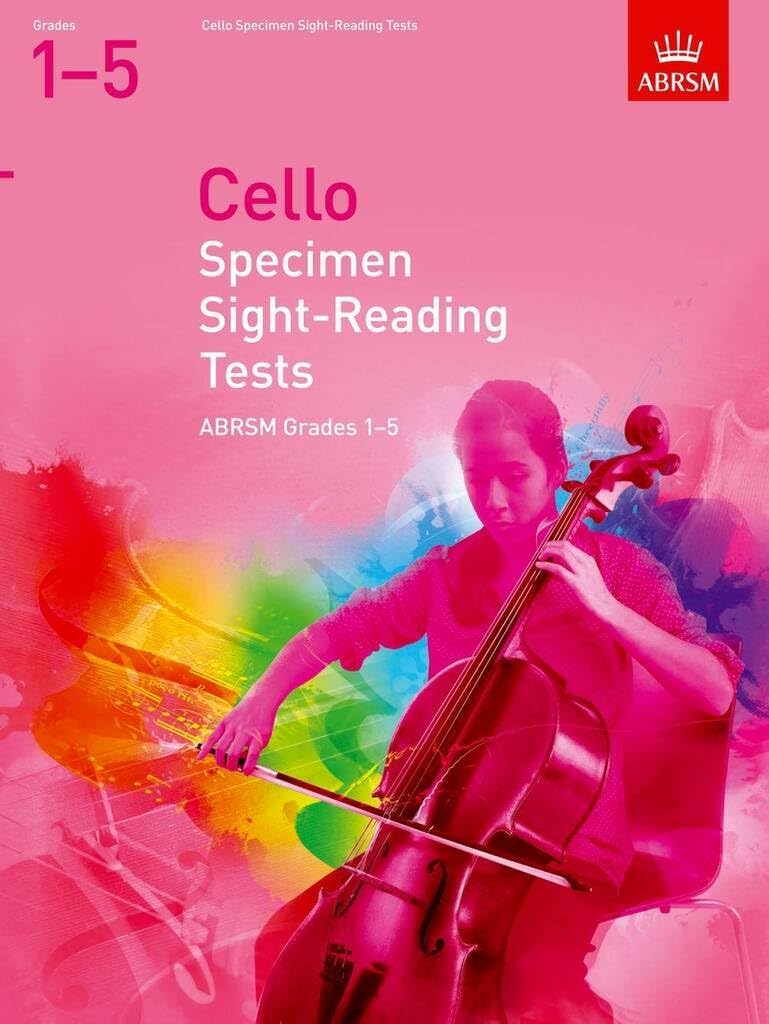 Cello Specimen Sight-Reading Tests, ABRSM Grades 1-5: from 2012