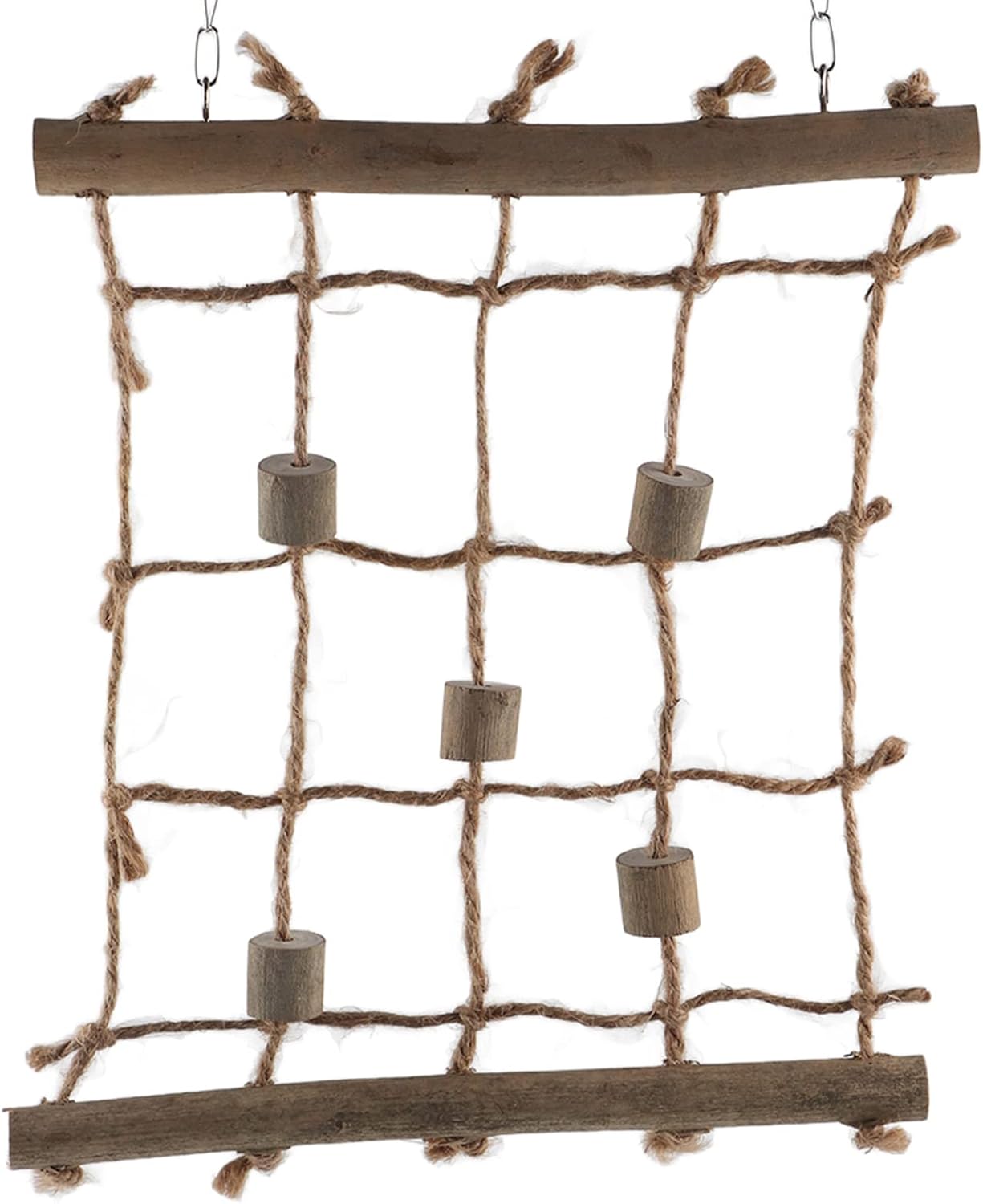 Amazon.com : Bird Climbing Net Hemp Rope Bird Climbing Ladder Hanging ...