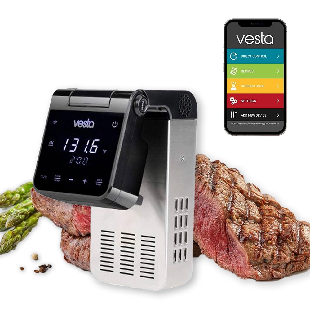 Circolatore Ad Immersione Vesta Precision - 1200W, Design Pieghevole E Wi-Fi, Per Cucina Di Precisione - Foto 13