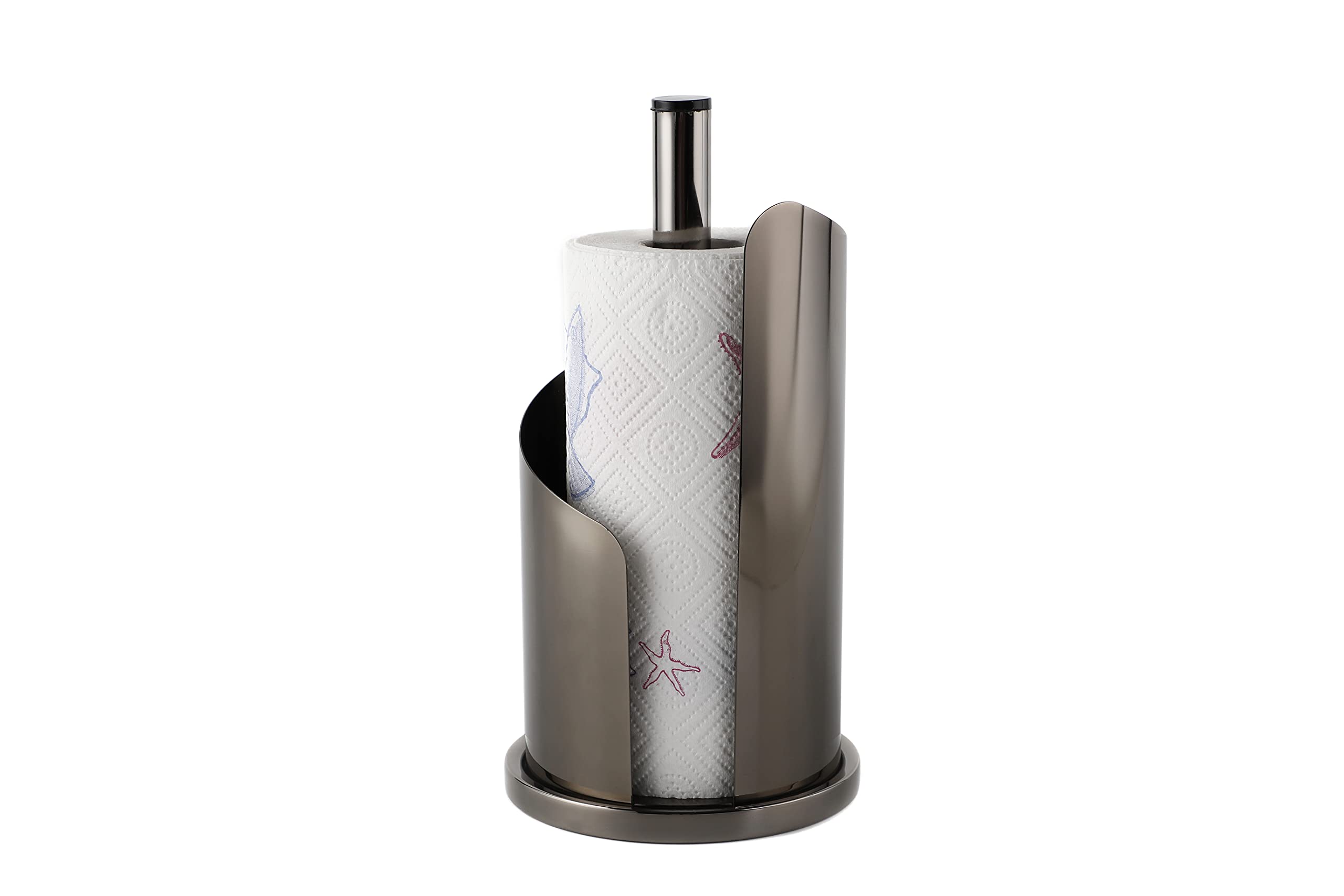 Organizador De Fregadero XRPRPX – Soporte De Esponja Y Bayeta De Plástico Negro, Con Escurridor Y 4 Espacios