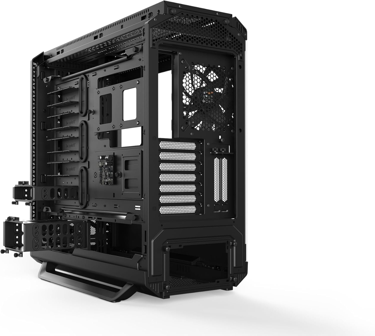 be quiet! Silent Base 802 Window Black PC-Gehäuse, 3X Pure Wings 2 140mm, 2 austauschbare Top- und Frontcover, entkoppeltes Mainboardtray