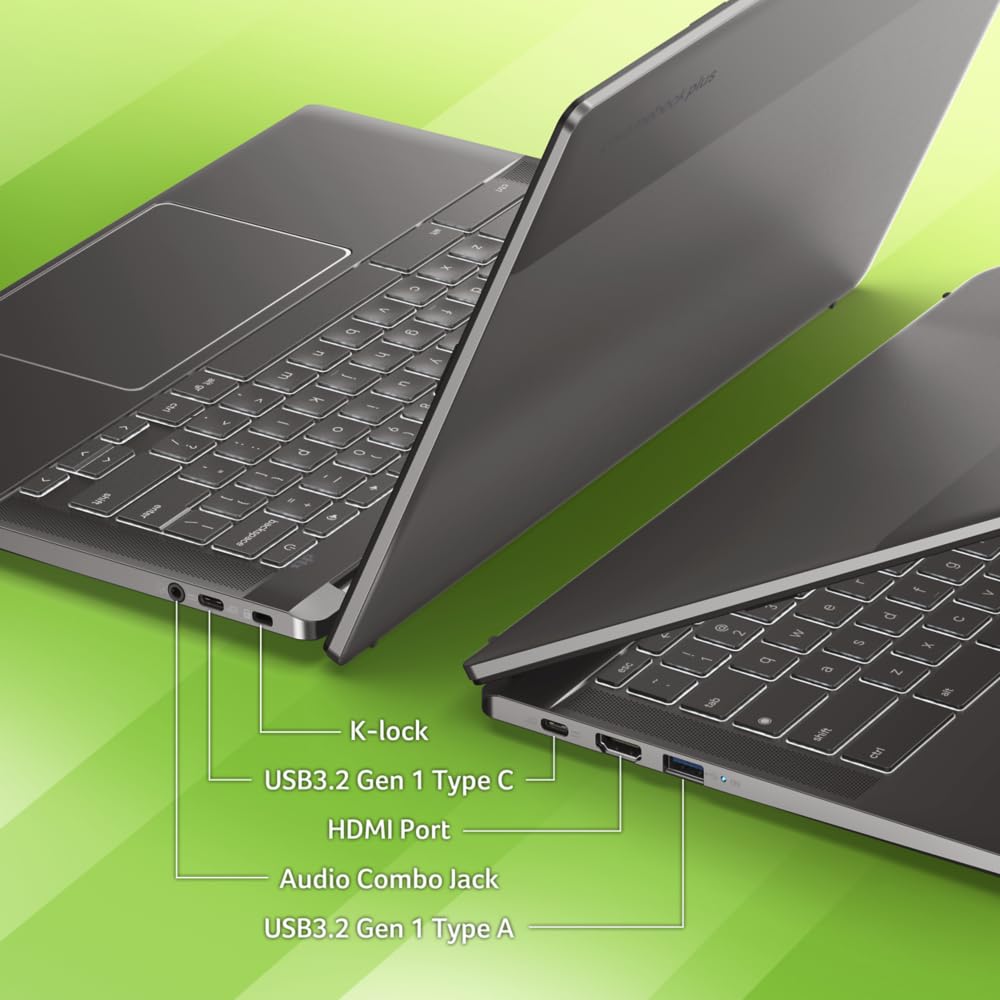 Acer Chromebook Plus 514 CB514-3H - Ordenador Portátil con Google IA 14" WUXGA IPS (AMD Ryzen 3 7320C, 8GB RAM, 128GB SSD, AMD Radeon Graphics, ChromeOS) Plata, Teclado QWERTY español
