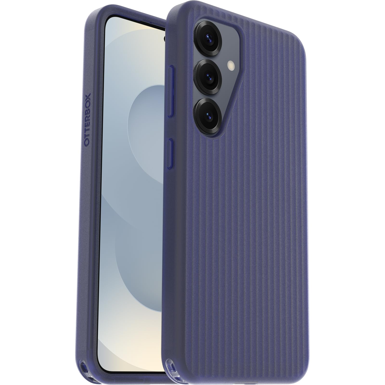OtterBox Symmetry Series Soft Touch Case for Samsung Galaxy S25, Shockproof, Drop proof, Protective Thin Case, 3x Tested to Military Standard, Blue/Purple