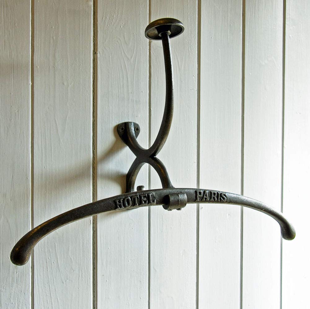 Bowley & Jackson Hotel Paris cast metal tailors jacket wall hanger coat hook