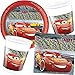 Produktbild Dekospass/CARPETA 37-teiliges Partyset * Cars III * mit Teller + Becher + Servietten + Luftballons für eine Disney-Party // Kindergeburtstag Kinder Feier Set Deko Kinder Geburtstag Motto Rennautos