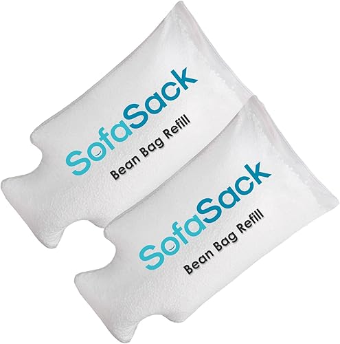 Miniatura 18 de Sofa Sack: puff de felpa ultra suave, con espuma viscoelástica y funda de micro-gamuza, mueble rellenos de espuma y accesorios rellenos de espuma