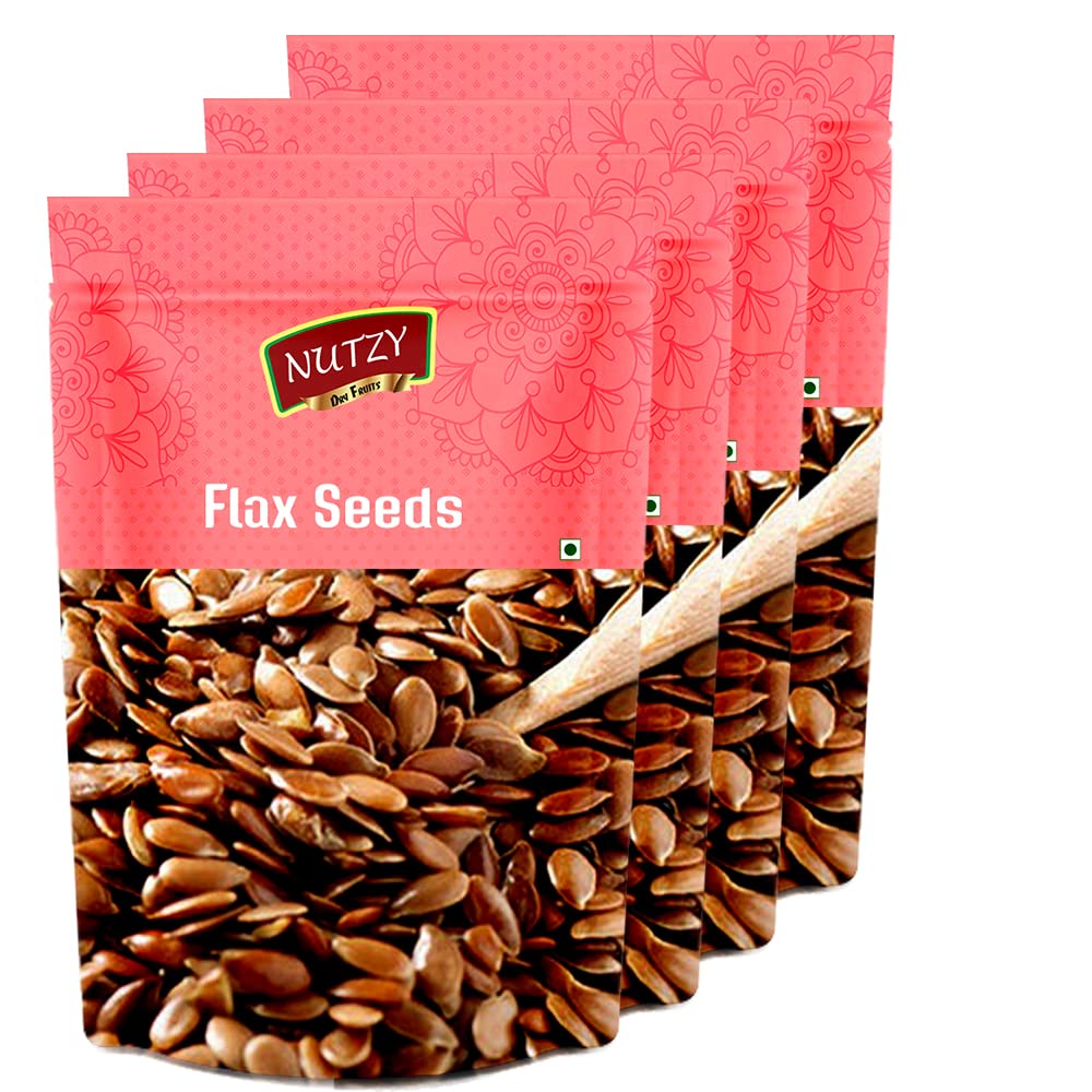Nutzy Premium Seeds (Flax Seeds, 800g)