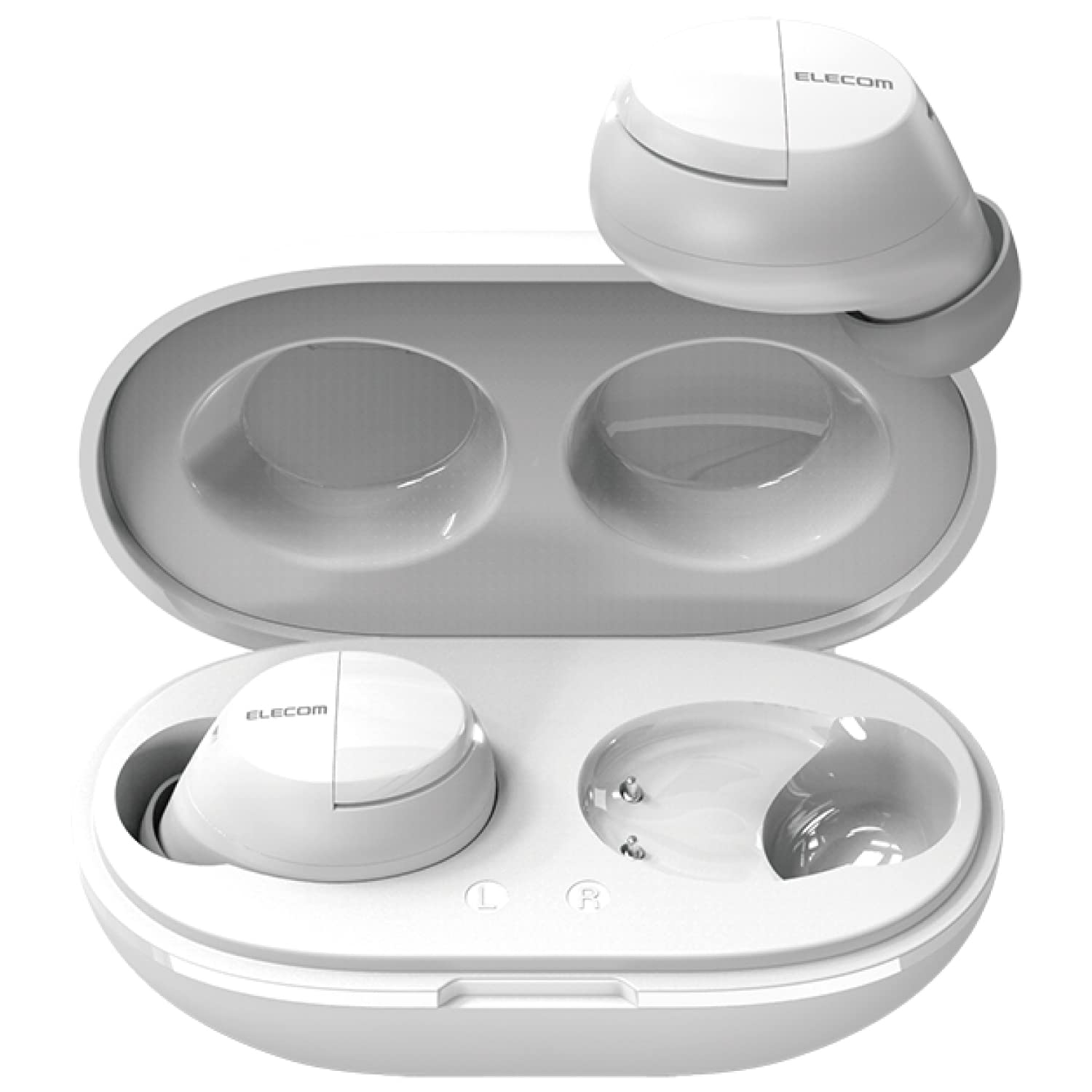 イヤホン ELECOM TRUE WIRELESS LBT-TW503WH Amazon.co.jp: エレコム(ELECOM) ワイヤレスイヤホン Bluetooth5