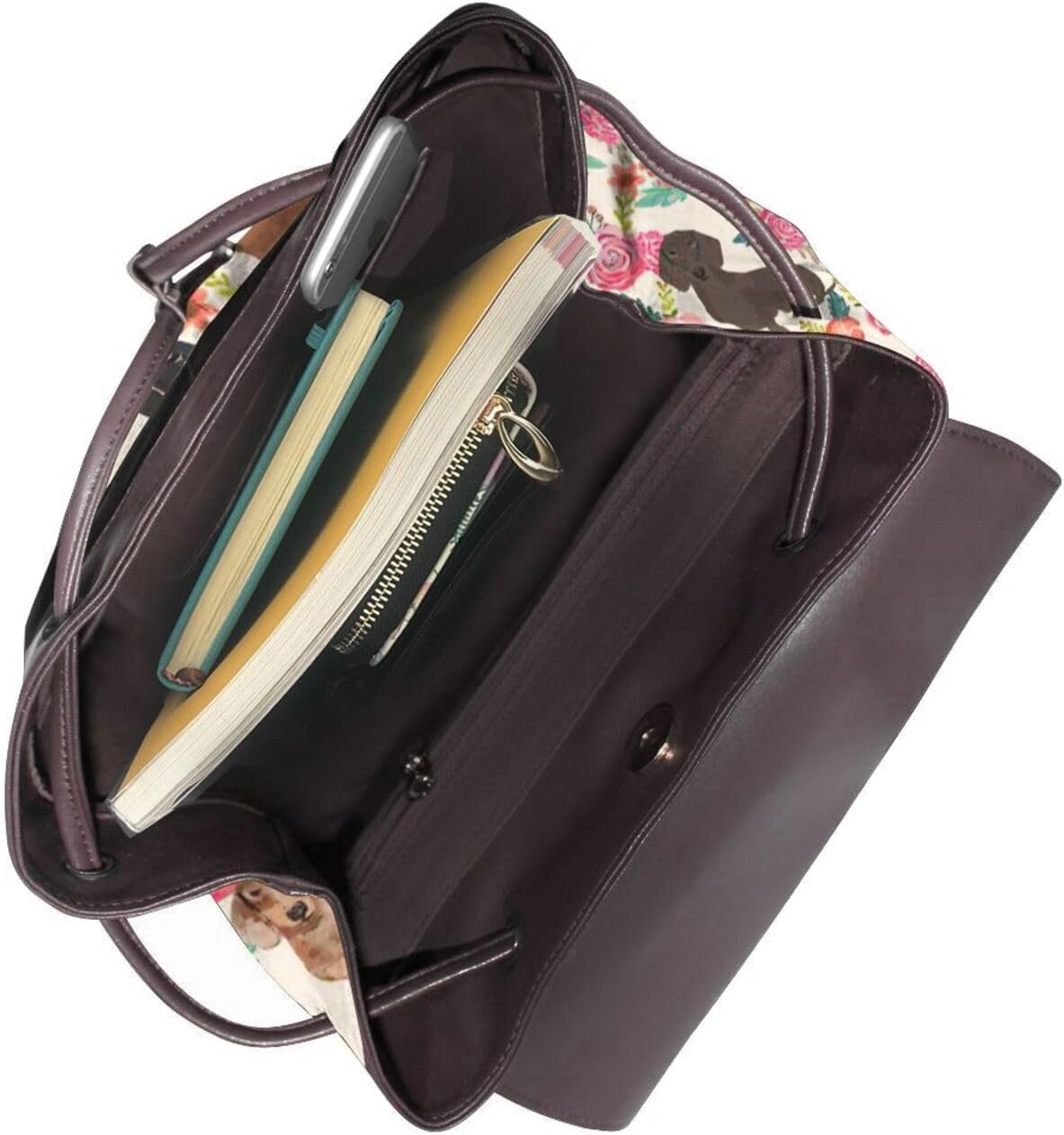 Dachshund Print Women'S Backpack Stylish Lightweight Versatile Rucksack Ladies Casual Bag Travel
