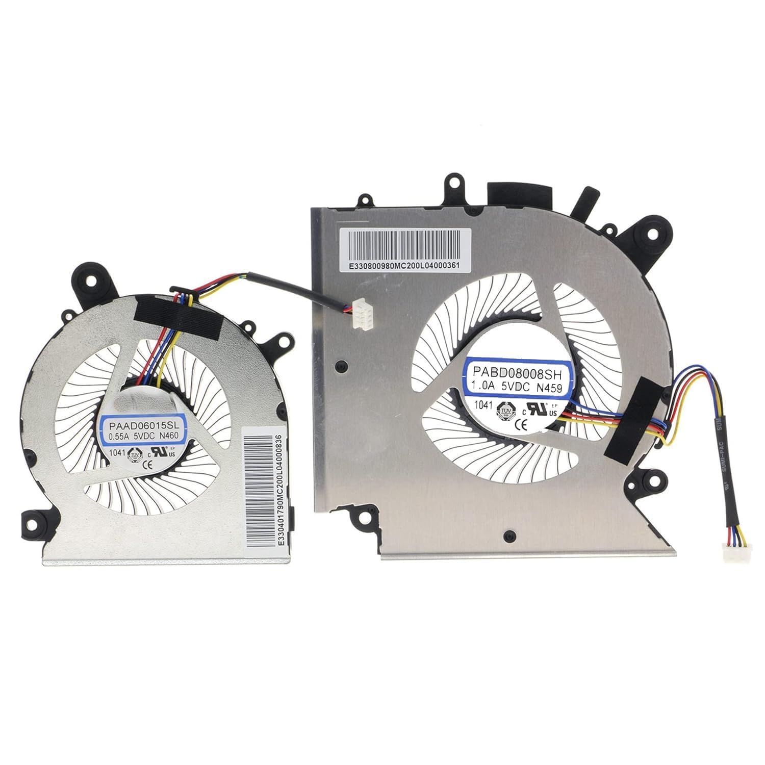 See full amazon price history chart for Laptop Internal CPU/GPU Pair Cooling Fan MSI Katana GF76,Pulse GL76, MS-17L1, GF66, 11UC Pulse GL66 11UEK MS-1581 Series, PABD08008SH-N459,... Laptop Internal CPU/GPU Pair Cooling Fan MSI Katana GF76,Pulse GL76, MS-17L1, GF66, 11UC Pulse GL66 11UEK MS-1581 Series, PABD08008SH-N459,... (B0D1KX6PHP) Amazon Price History, Amazon Price Tracker