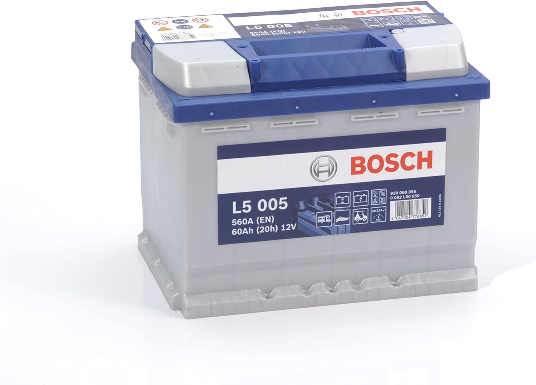 BoschL5005 Battery slow discharge 12V, 60Ah, 560A - Leisure, Campers, Boats