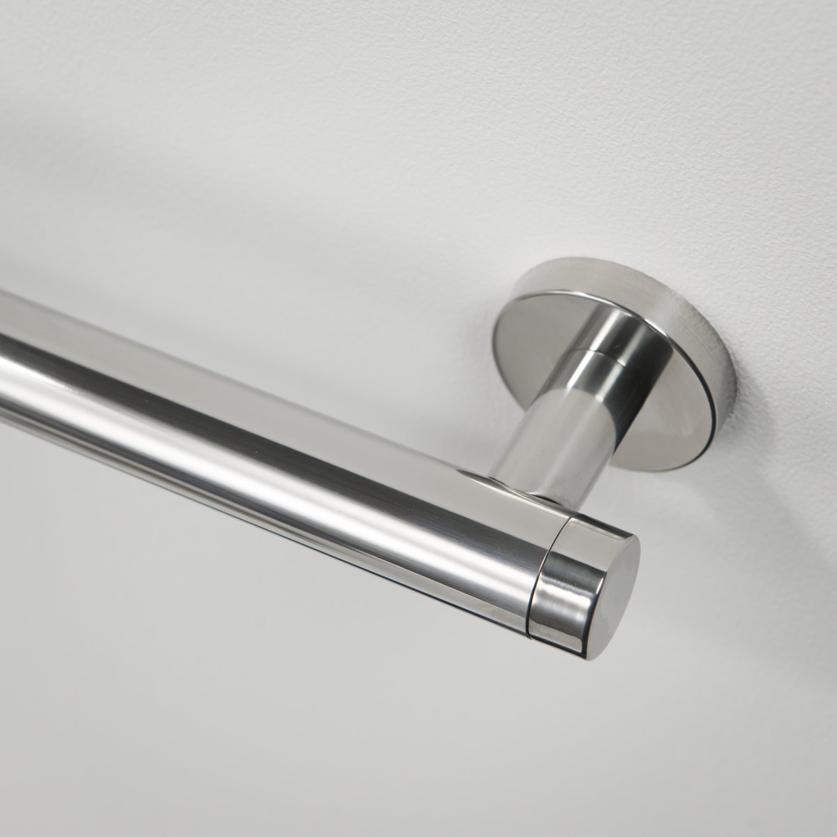 Tiger Boston Comfort & Safety Maniglione di sicurezza 90 cm, Acciaio inox lucido, 90 x 5.1 x 7 cm