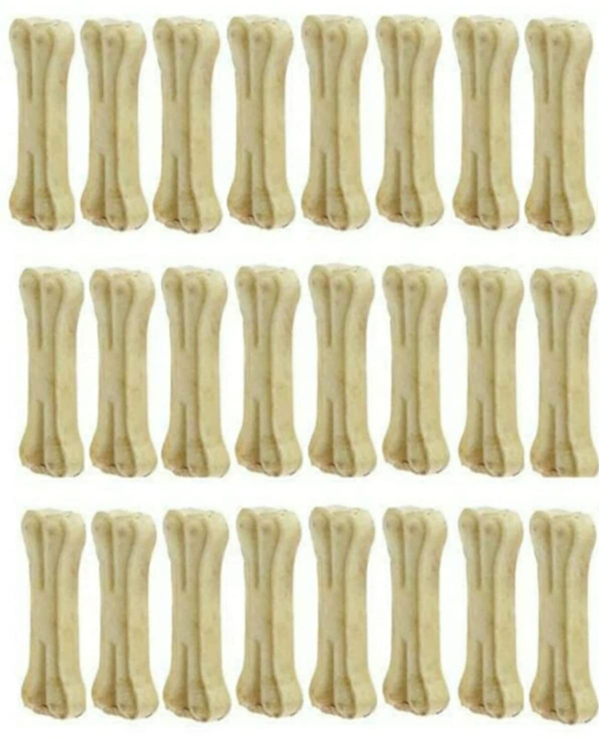 RvPaws Dog Food Chew Bone 3 inches Rawhide Calcium Bone Fresh - Pack of 24 Bones (B09J28NR8F) Amazon Price History, Amazon Price Tracker