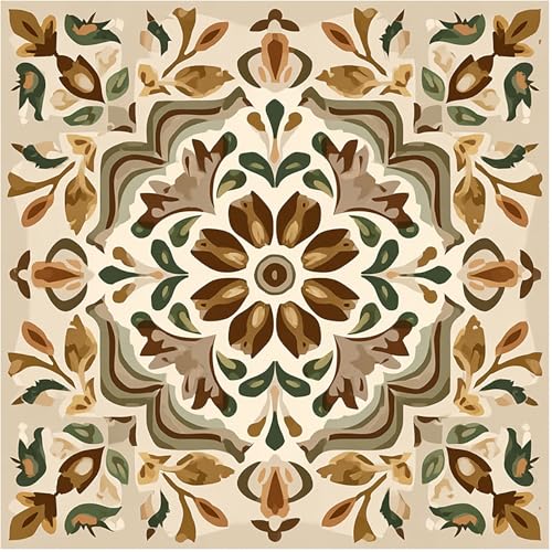 Nuxovilar Peel and Stick Vinyl Floor Tiles, 12x12 Inch Vintage