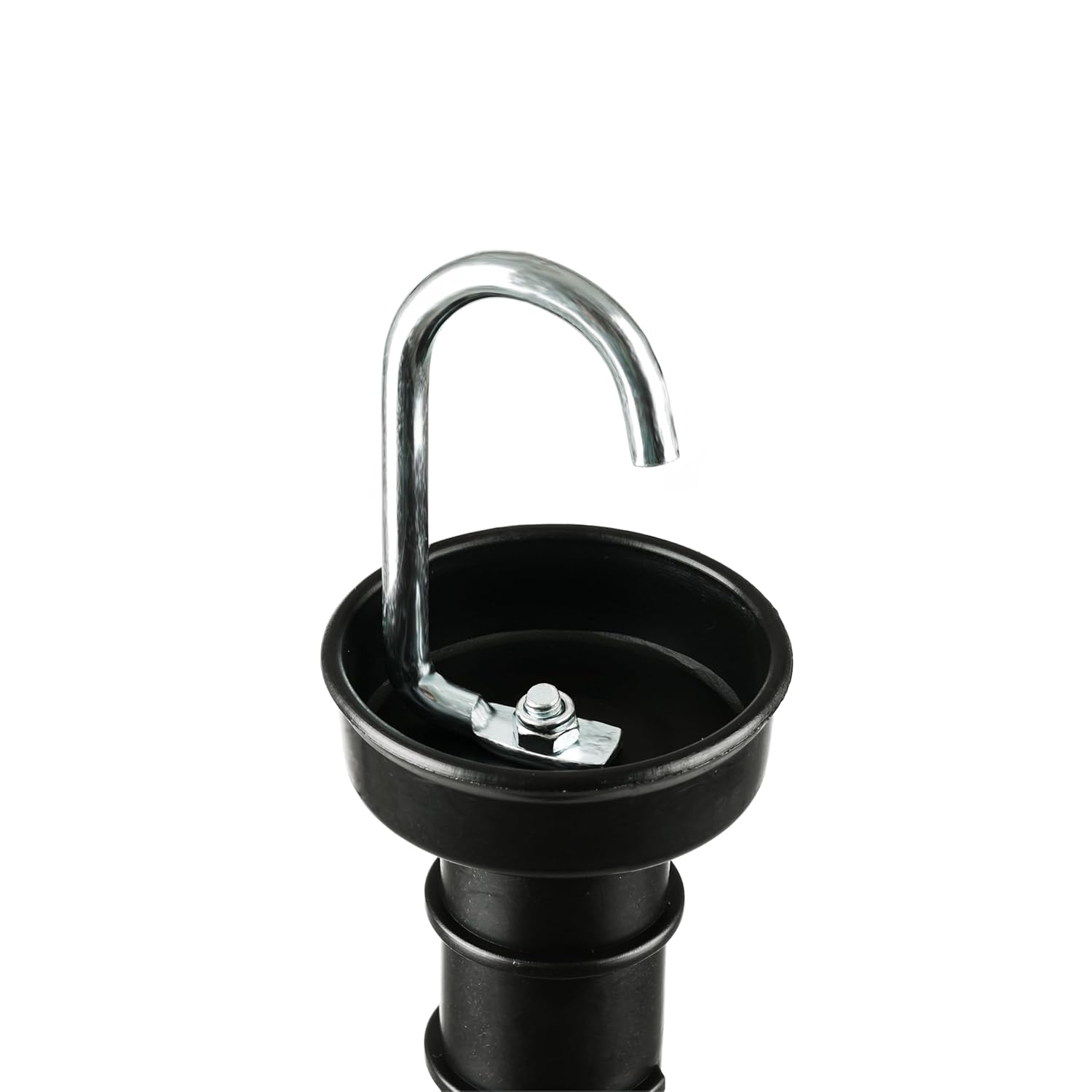 Pack of 5 Insulated Fence Gate Handles, Plastic Handle, Heavy Duty Electric Fence Gate Handle, Black Pasture Fence Gate Handles with Straight Hook