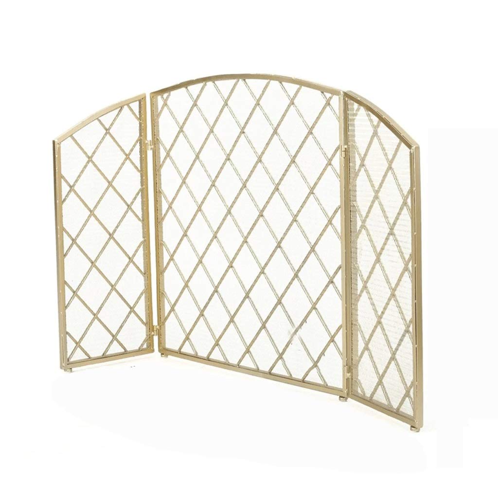 Schermo per Camino Schermo per Camino Europeo Nuovo paravento in Metallo Parapetto per Porta della fornace con Copertura in Rete Barra Decorativa in Ferro battuto Copertura parascintille