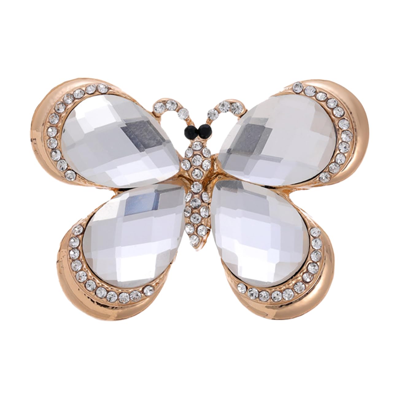 FAIRYGATE Anti Exposure Fixed Brooches Women Unisex Vintage Rhinestone Office Party Brooch Pins Lapel Pin Dress Suit Accessories Boutonniere — view 12