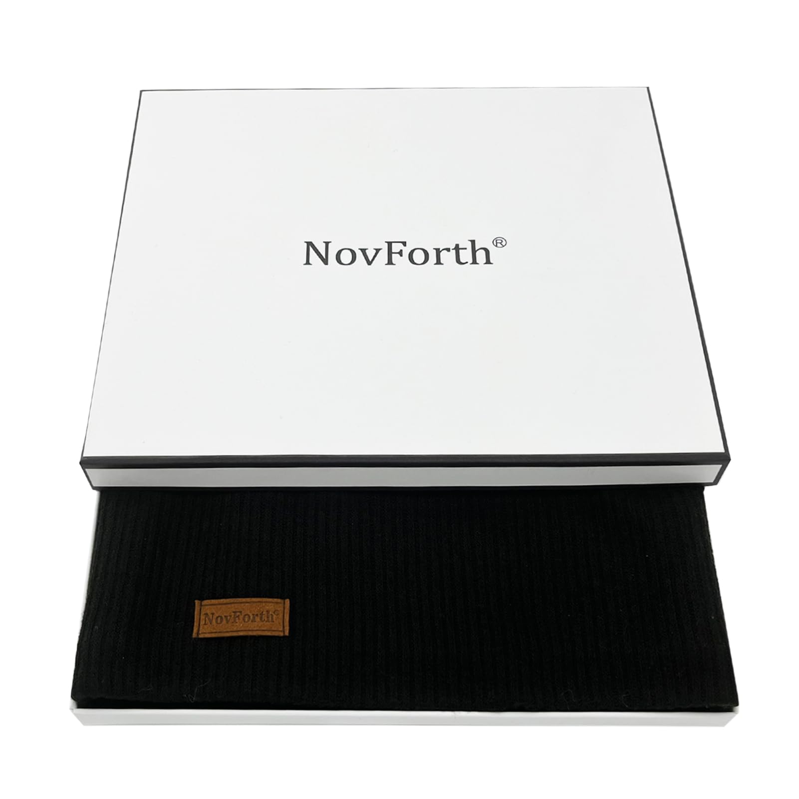 NovForth Scaldacollo Caldo e Morbido a 2 Strati in Maglia e Peluche, Sciarpa da Donna e da Uomo, Accessorio Pratica Indispensabile per Affrontare il Freddo